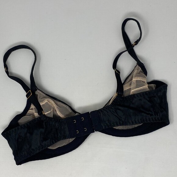 Agent Provocateur Harriette Soiree Black Bra 34C - Picture 5 of 8